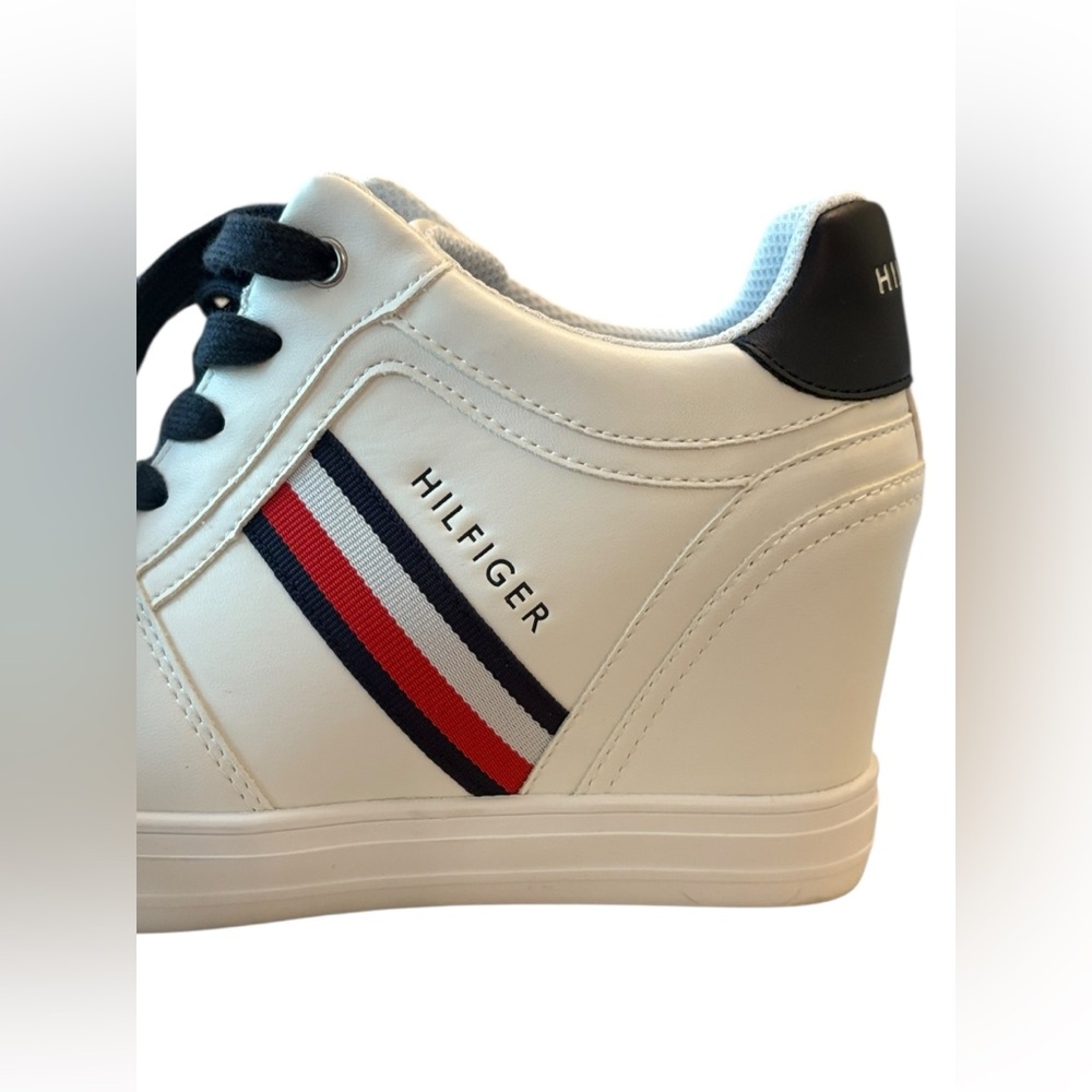 TOMMY HILFIGER | High Top Sneakers | Size 8 - Picture 3 of 16
